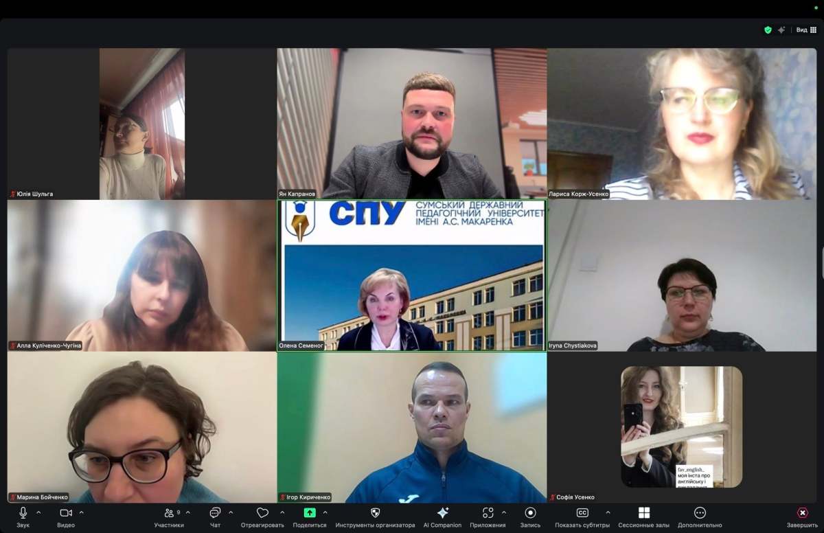 Participants attending the ROAD2EU Roundtable 2025 via Zoom